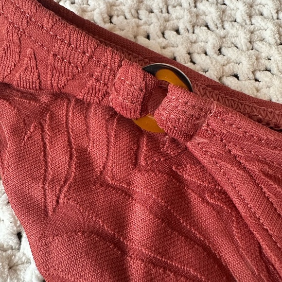 Roxy NEW Wild Babe Rust Color Mini Coverage Swim Bottoms Size Large - Picture 5 of 8